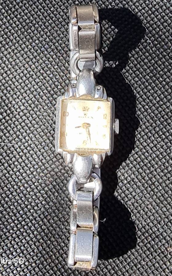 GENUINE "ROLEX" Precision Ladies Watch Stainless Steel.