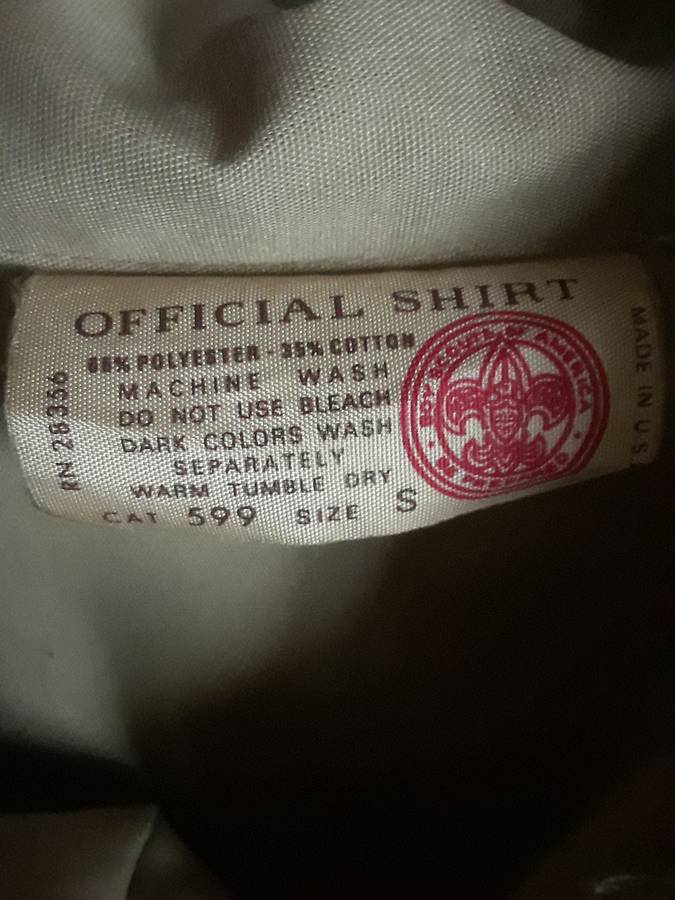 Original Boy Scouts of America shirt 1991/1993 Order of the arrow and the scout annual book combo