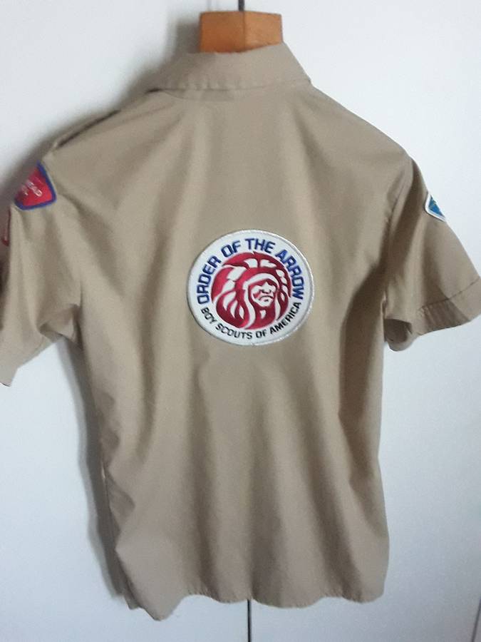 Original Boy Scouts of America shirt 1991/1993 Order of the arrow and the scout annual book combo