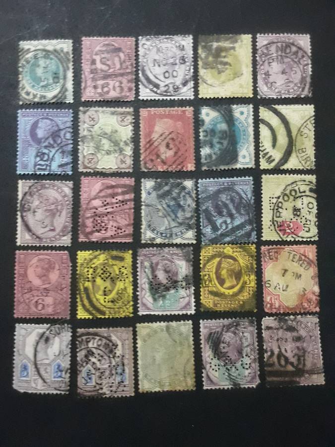 Great Britain Bulk stamp lot old