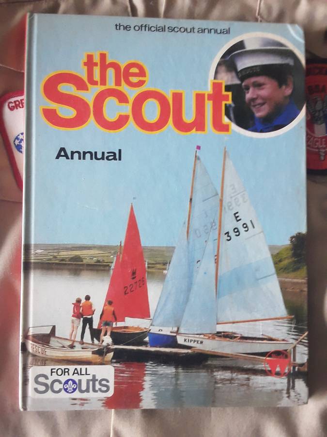 Original Boy Scouts of America shirt 1991/1993 Order of the arrow and the scout annual book combo
