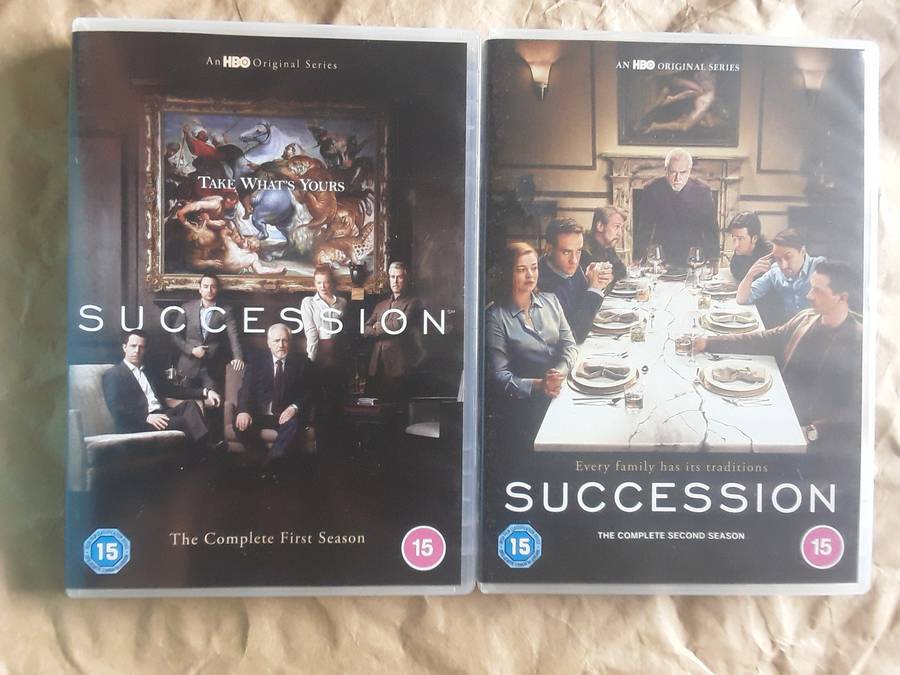 Succession season 1 & 2 dvd lot