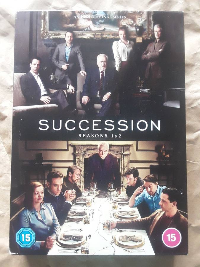 Succession season 1 & 2 dvd lot