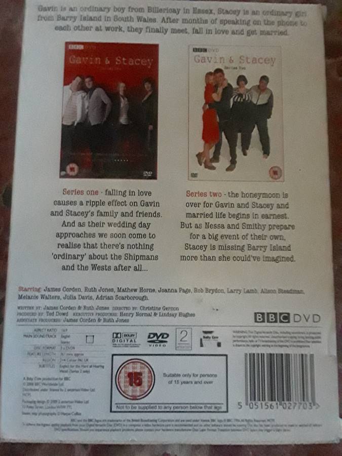 Gavin and stacey series one and two