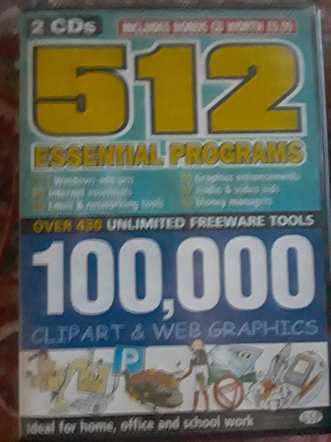 Microsoft Windows Book and Software Lot