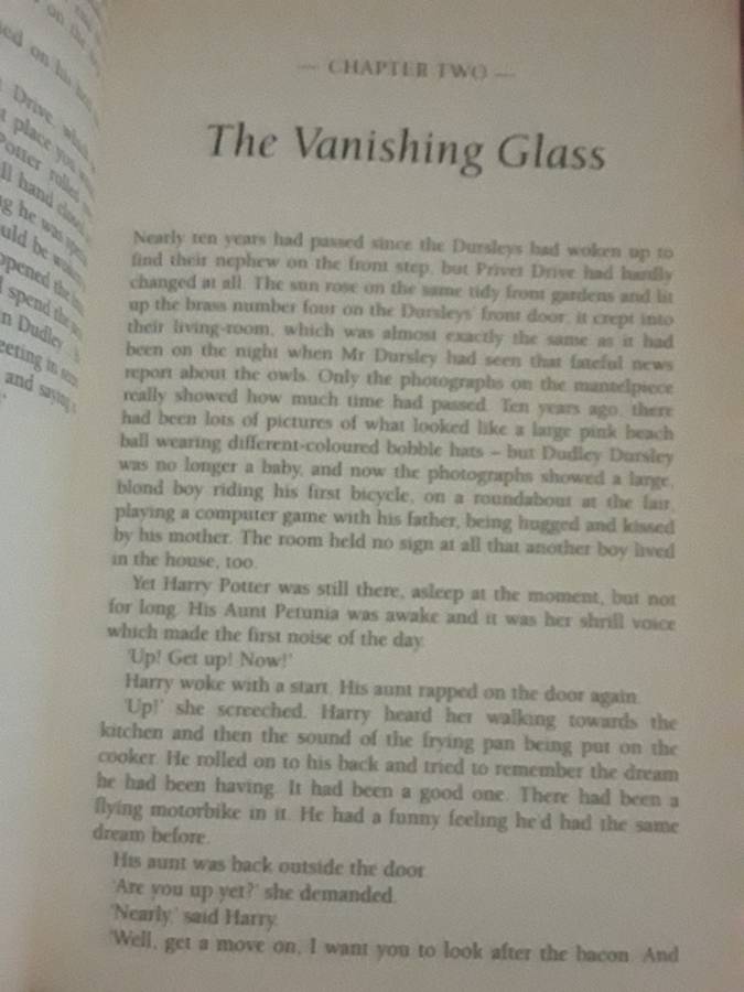 Harry potter and the philosophers stone J.K Rowling book