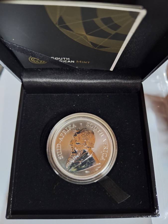 2017 SILVER  1OZ KRUGER RAND -PROOF