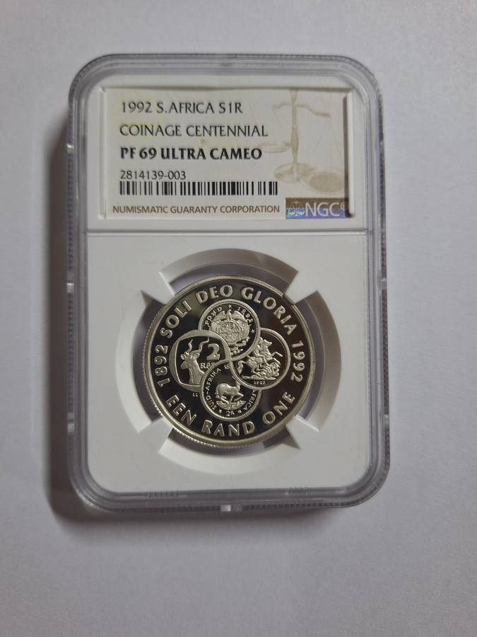 1992 SILVER R1 COINAGE CENTENNIAL