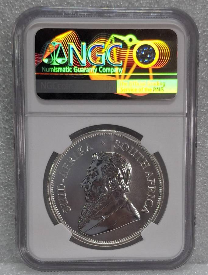 2017 SILVER  1OZ KRUGER RAND -SP70