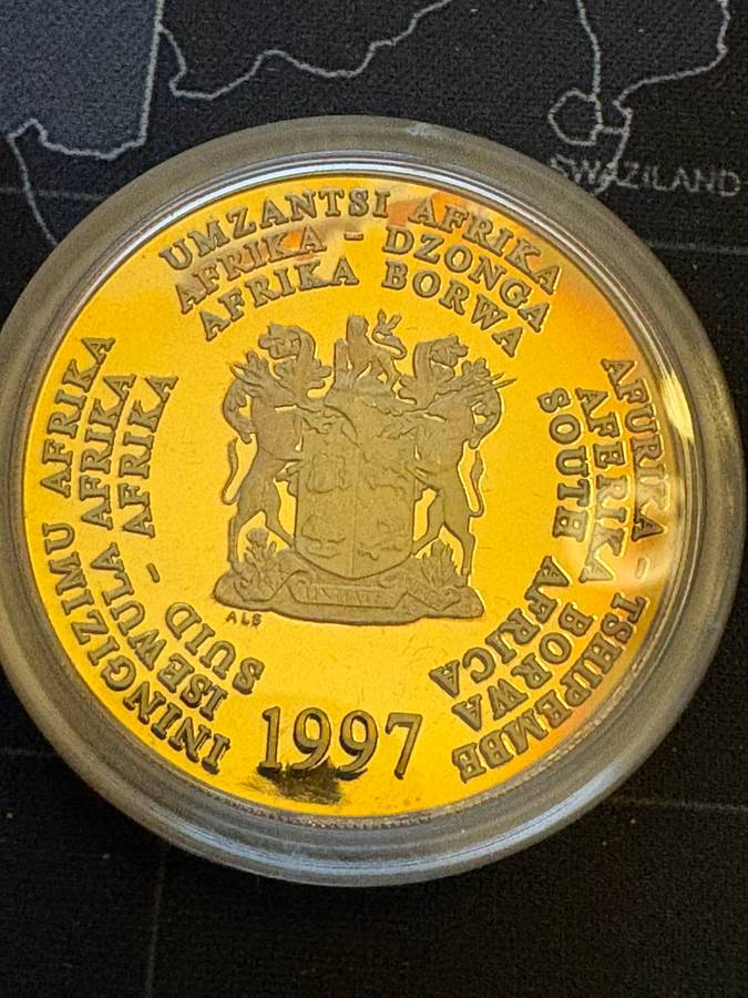 1997 Silver R2 *** SEAHORSE *** bargain price *** golden toning