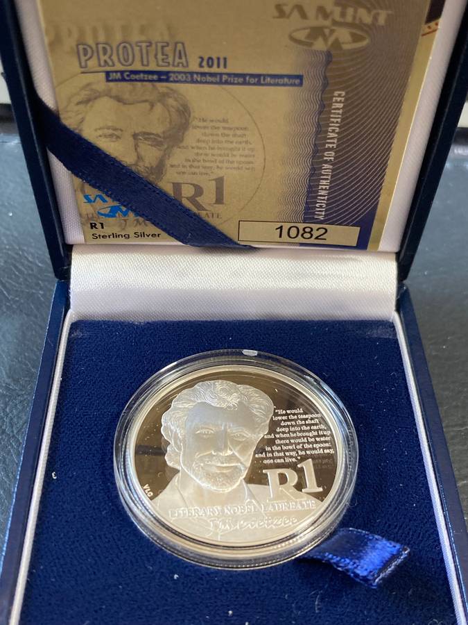 2011 Coetzee Silver Proof  R1 - never opened * will grade very high