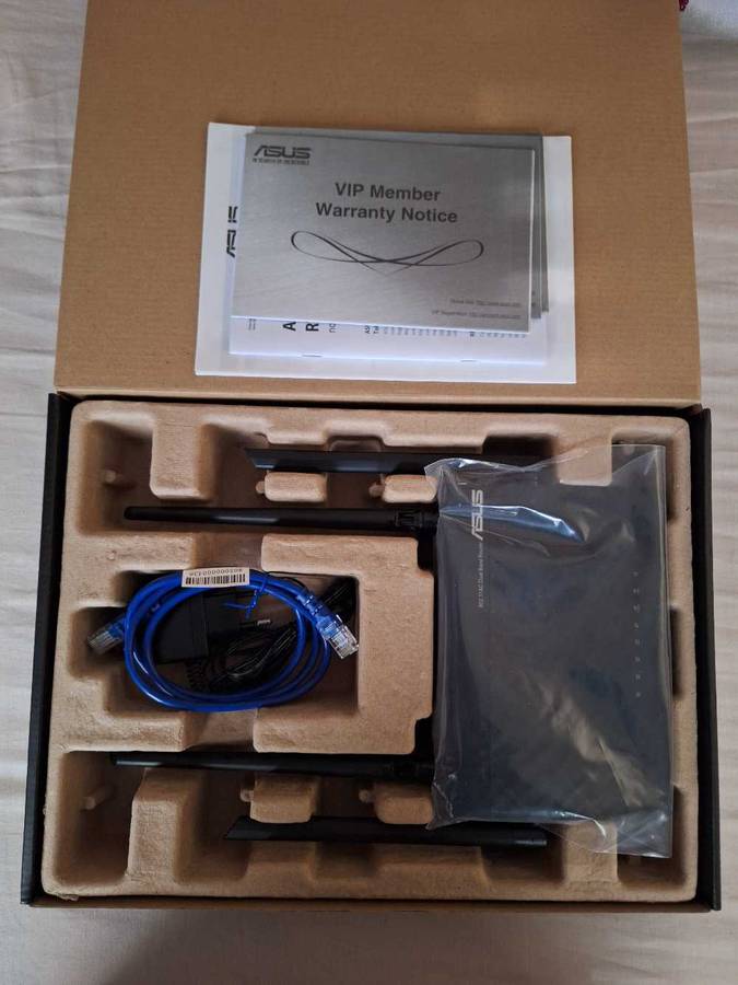 ASUS RT-AC1200 WiFi  AC1200 Dual-Band  Wireless Router