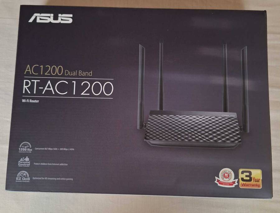 ASUS RT-AC1200 WiFi  AC1200 Dual-Band  Wireless Router