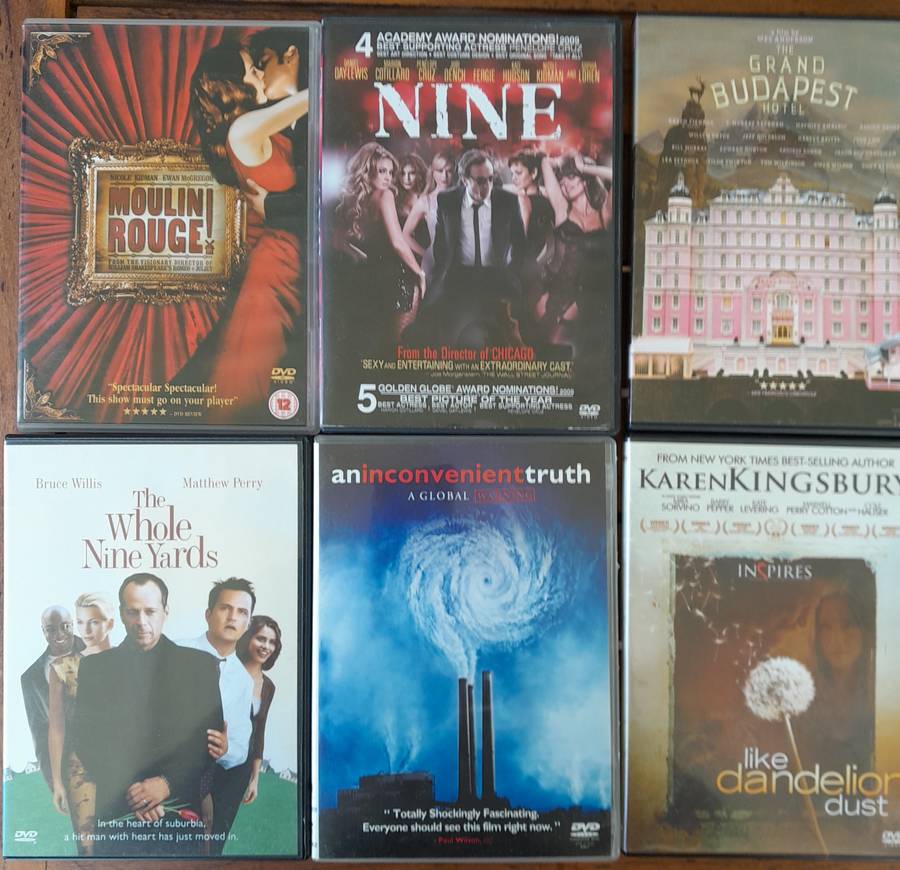 14 pack Holiday DVD's. R35 shipping for orders over R100