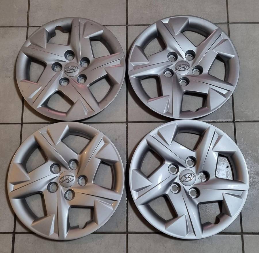 4x Hyundai Venue 15" Hubcaps