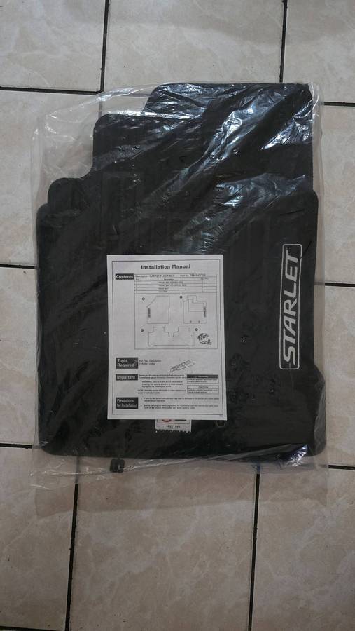 Brand New Toyota Starlet Mats