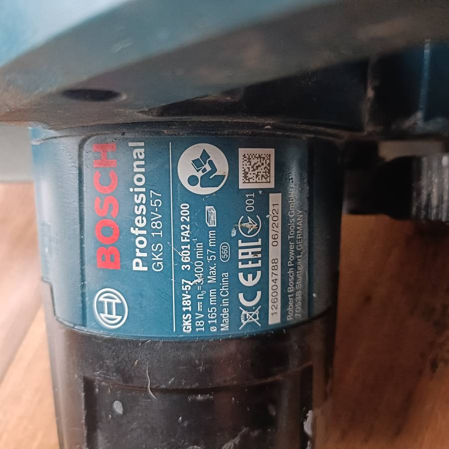 Bosch Professional Cordless Circular Saw 18V GKS18V-57