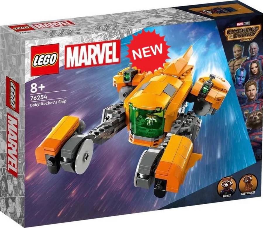 LEGO MARVEL BABY ROCKETS SHIP SET 76254 (BRAND NEW SEALED)
