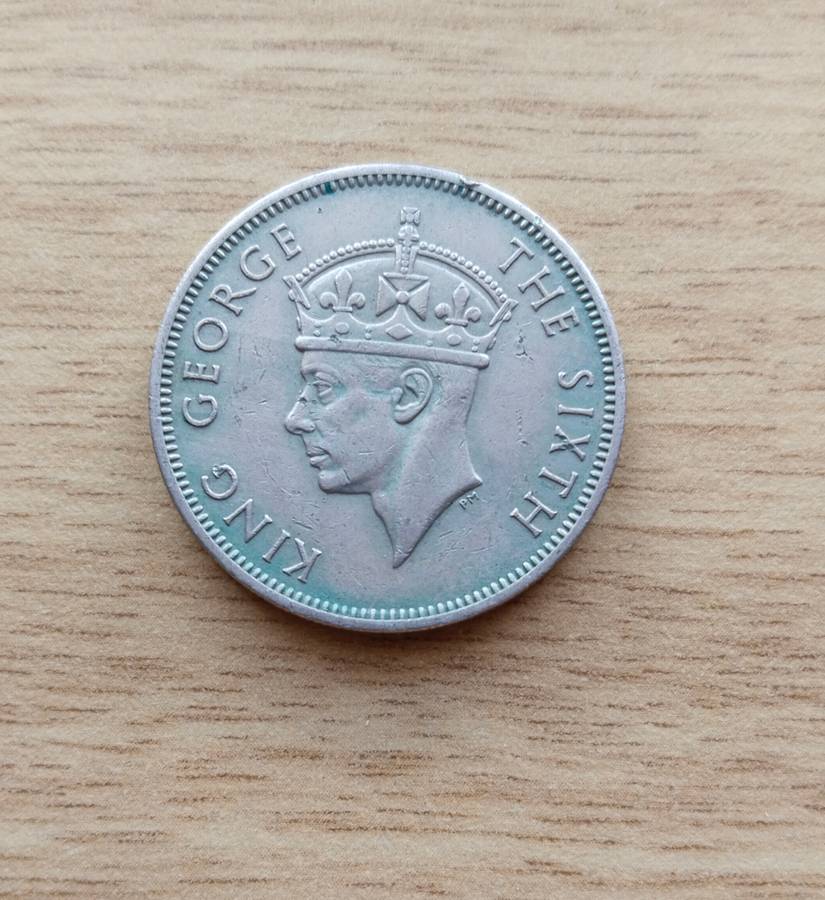 Southern Rhodesia 1949 Two Shillings.