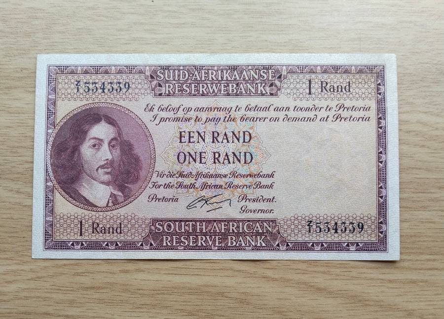 Replacement G. Rissik Z1 Old R1 bank note. Good condition.