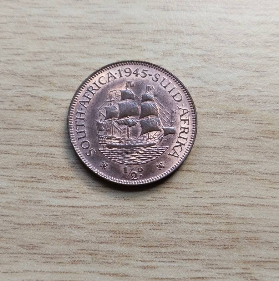South park 1945 half penny. Good condition.