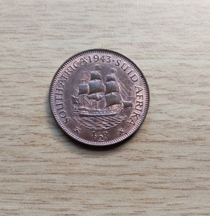 South park 1943 half penny. Good condition.