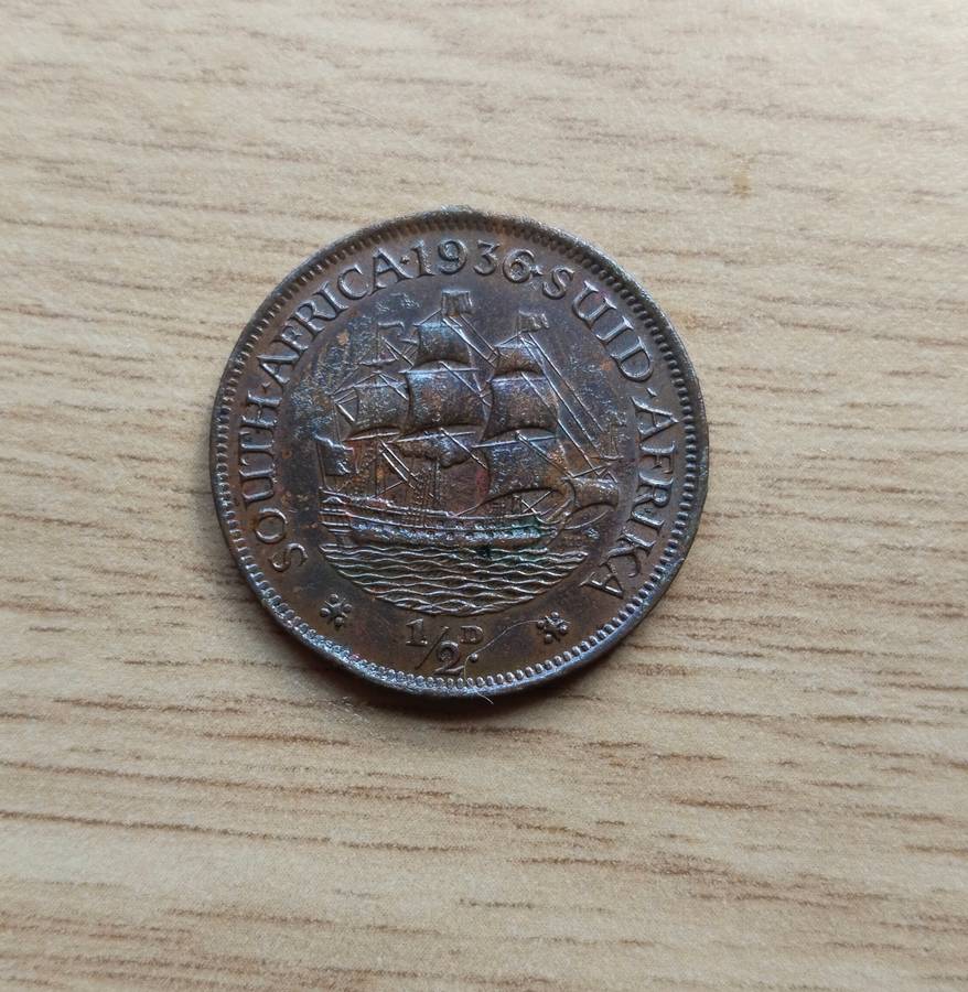 South park 1936 Half Penny. Good condition.