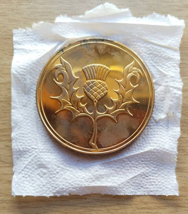 Great Britain Edinburgh Castle Commemorative Medal.