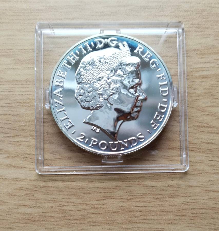 Great Britain 2011 Fine Silver One Oz Britannia