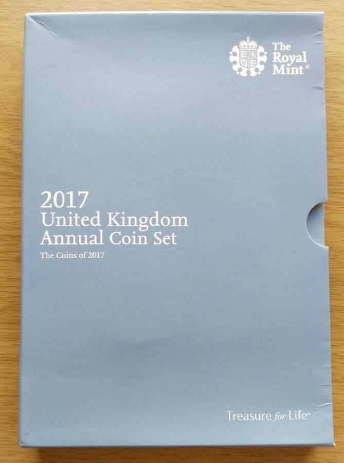 Great Britain 2017 UNC PROOF Coin set. Great Collection!!