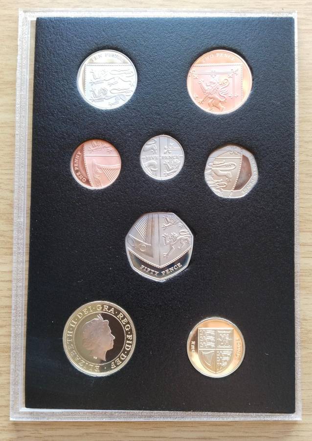 Great Britain 2015 UNC PROOF Coin set. Great Collection!!