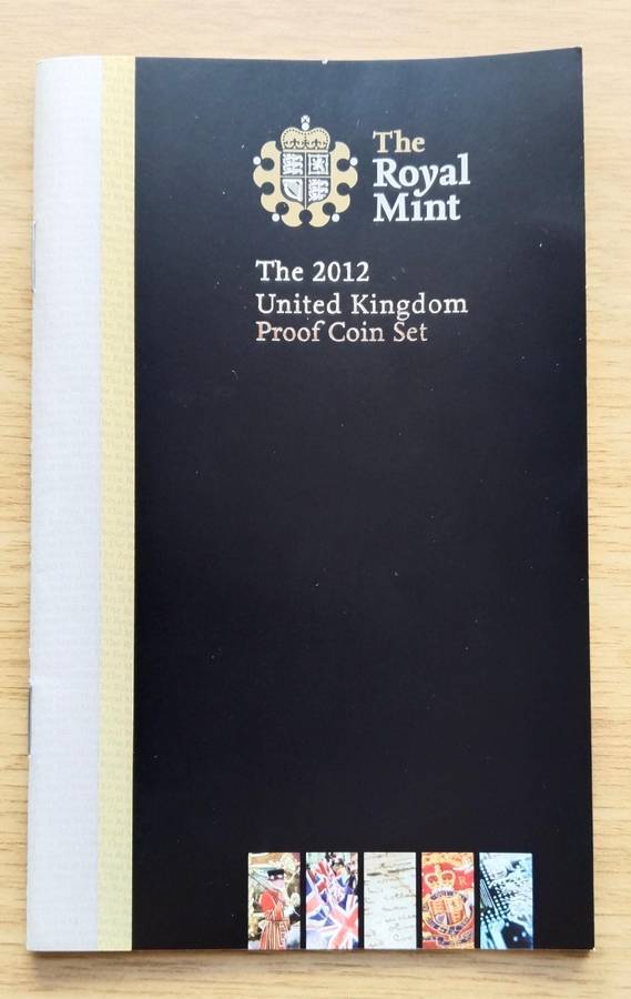 Great Britain 2012 UNC PROOF Coin set. Great collection!!!