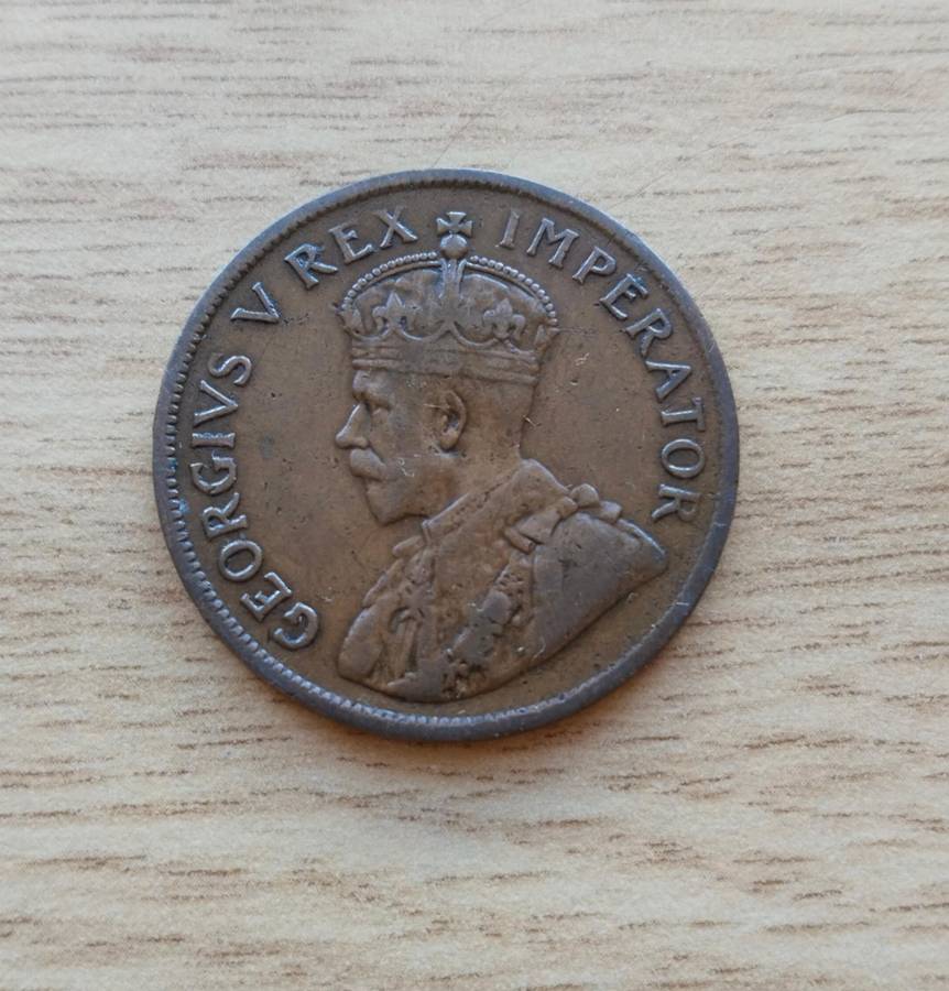 South Africa 1929 Penny.