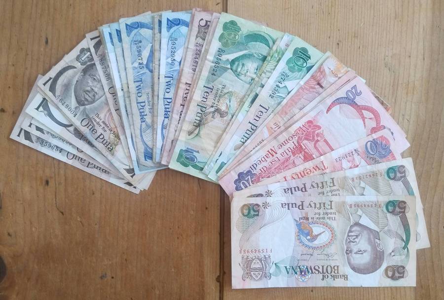 Botswana 304.00 Pula. R394.65 In Today's Exchange Rate. (22/09/25)