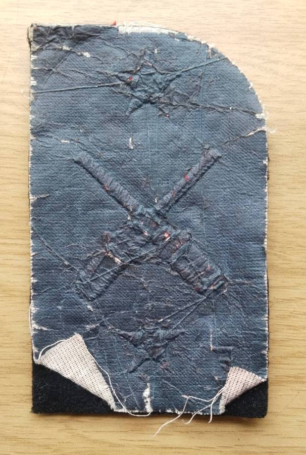 SANDF NAVY BADGE. WINTER DRESS.