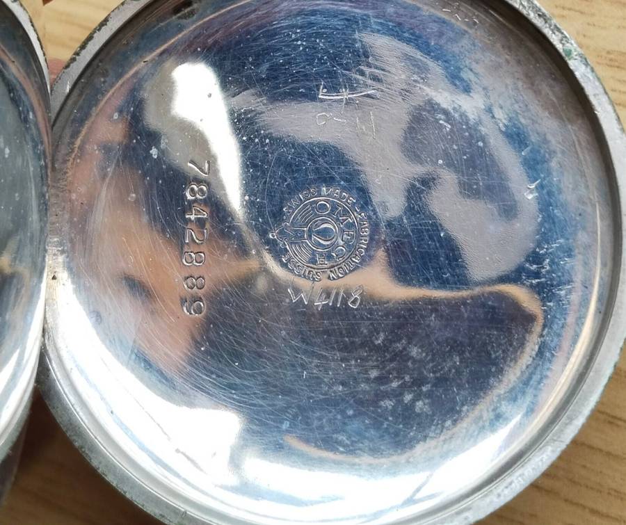 Omega Vintage Antique Swiss Made Pocket Watch. Working.