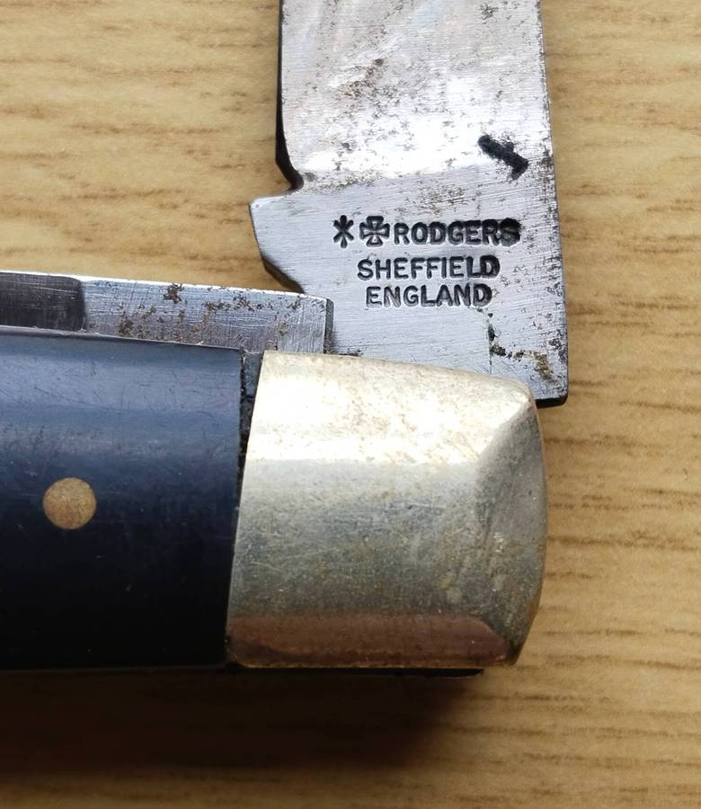Joseph Rodgers Vintage Antique Pocket Knife. Sheffield.