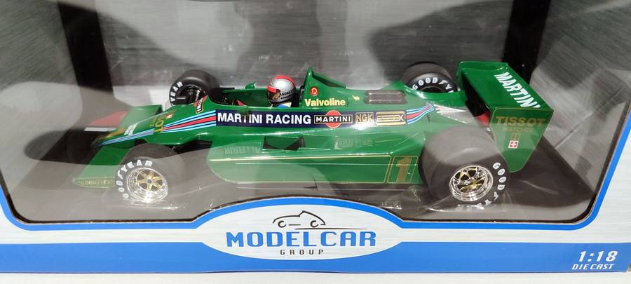 **NEW/F1 SET** 1/18 MCG Lotus-Ford 79 #1 Andretti/#2 Reutermann Argentina GP 1979 (MCG18620F/18621F)