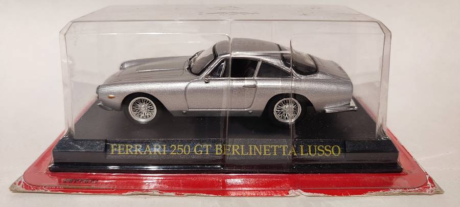 **NEW/Sealed** 1/43 Altaya/Hachette Ferrari 250 GT Berlinetta Lusso Silver