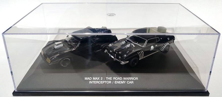 **RARE/MINT/BOXED** 1/43 AutoArt Mad Max 2 The Road Warrior Set Interceptor/Enemy Car 674110527452