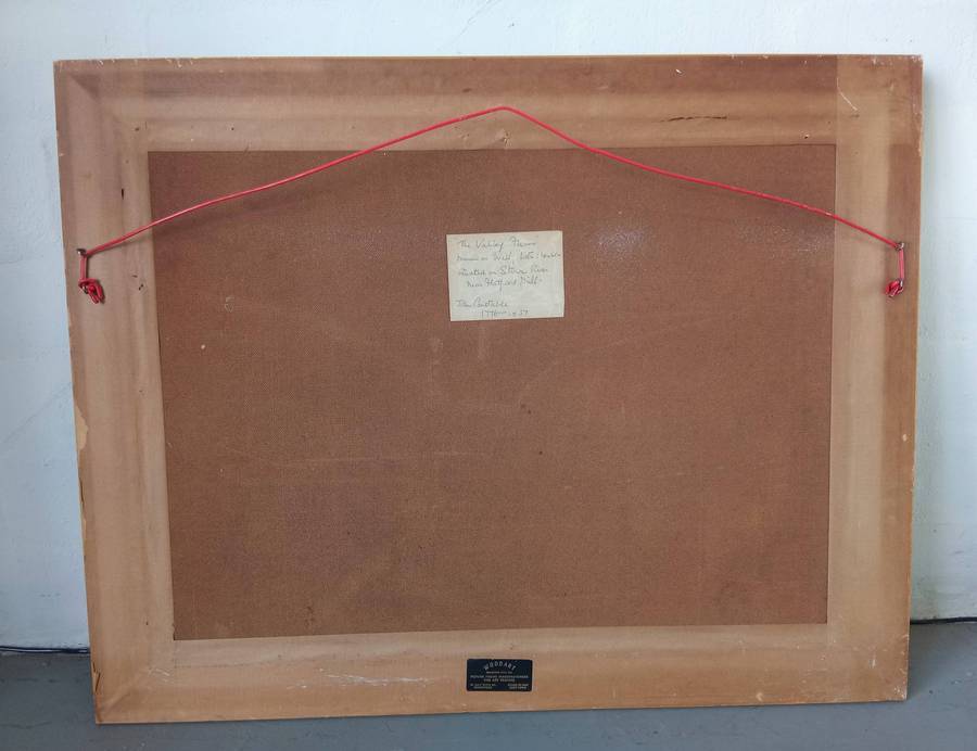 Oil on Board Painting "The Valley Farm" (John Constable Replica)