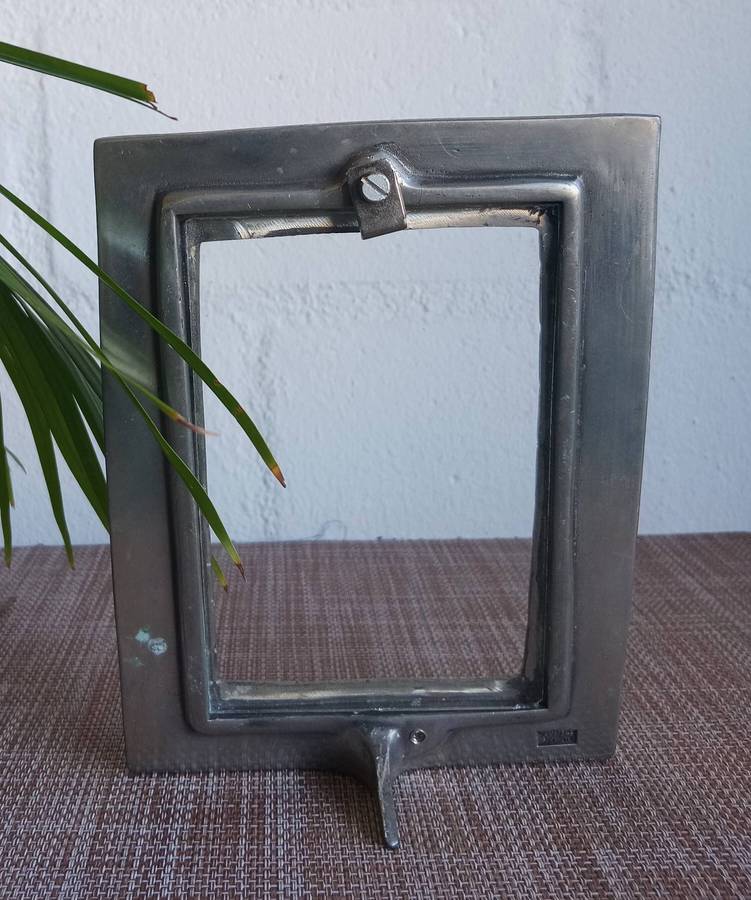 EARLY 2000'S ORIGINAL CARROL BOYES  PEWTER PICTURE FRAME