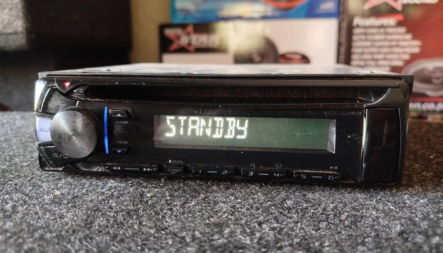 Kenwood Single Din Car Media Player with USB/AUX (KDC-U263B) - CD Not Working