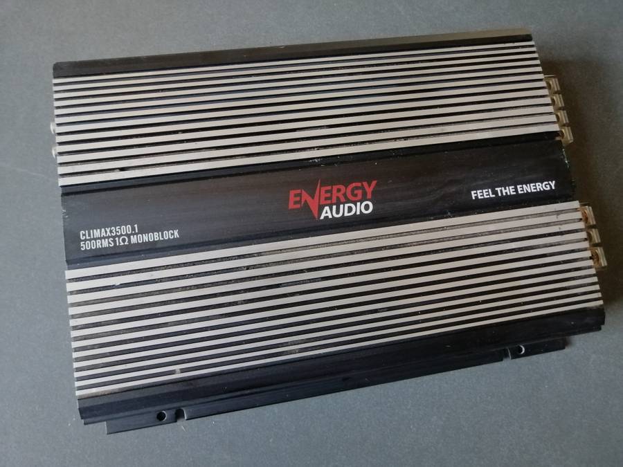 Energy Audio CLIMAX3500.1 Monoblock Amplifier