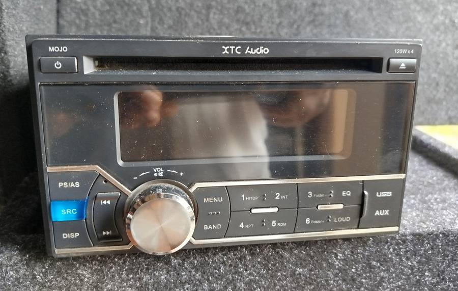 XTC Double Din High Power 120W x 4 Car Media Player (MOJO)