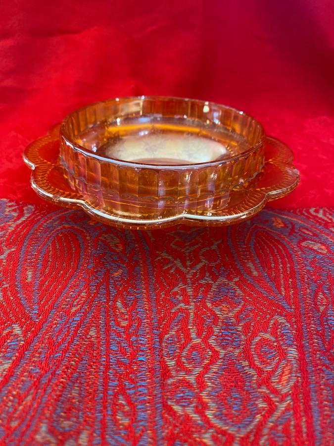 Carnival Glass Bowl