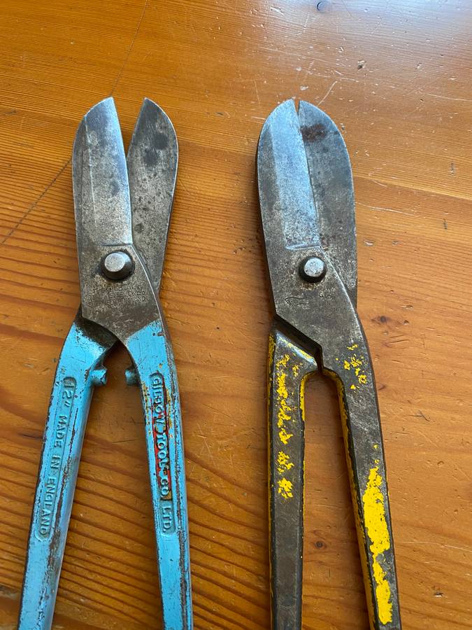 VINTAGE METAL CUTTERS
