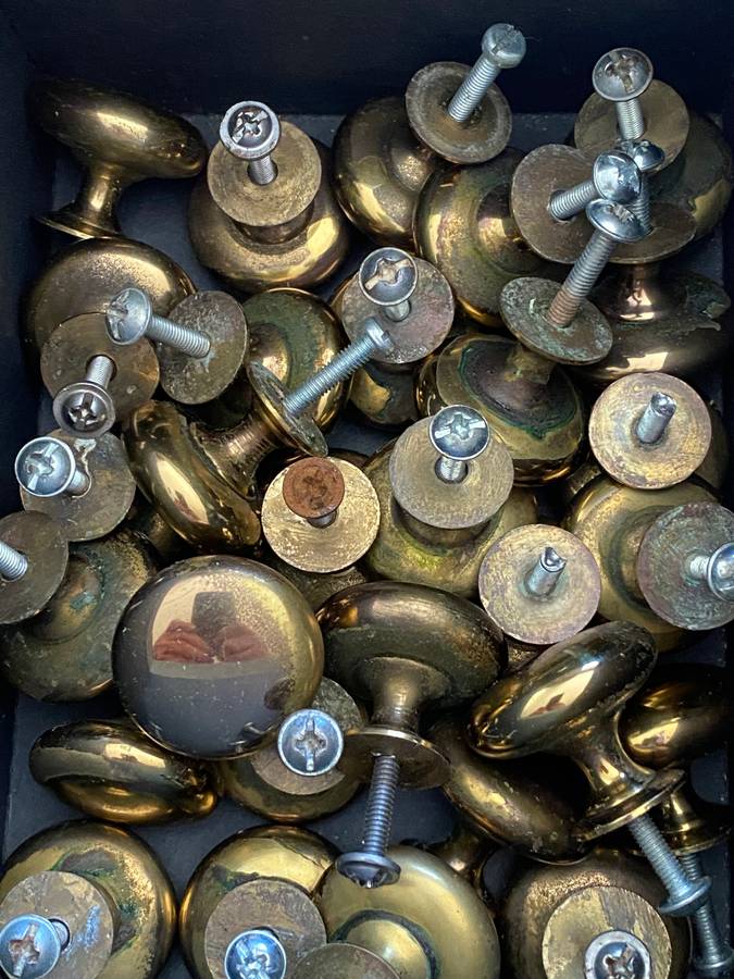 Brass Cupboard door handles