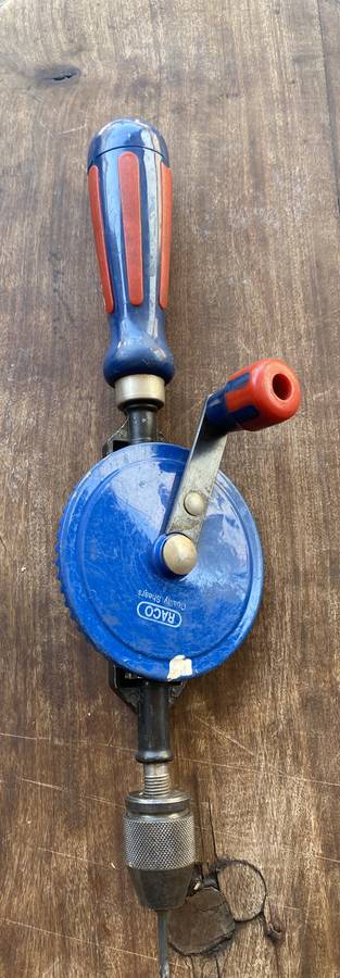 VINTAGE HAND DRILL RACO