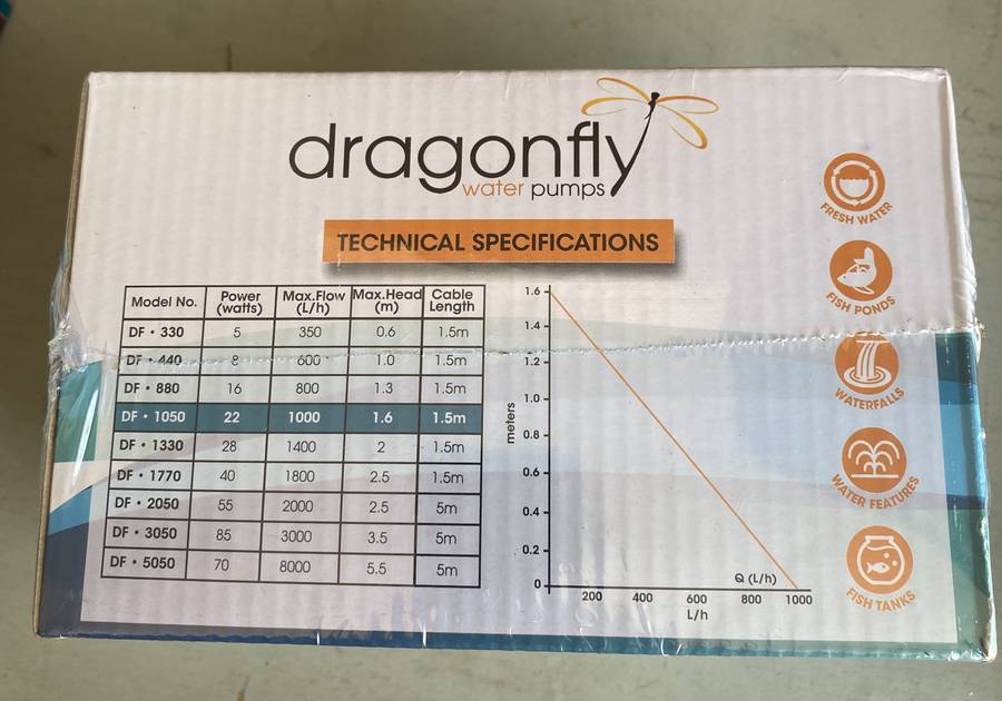 WATER FEATURE WATER PUMP